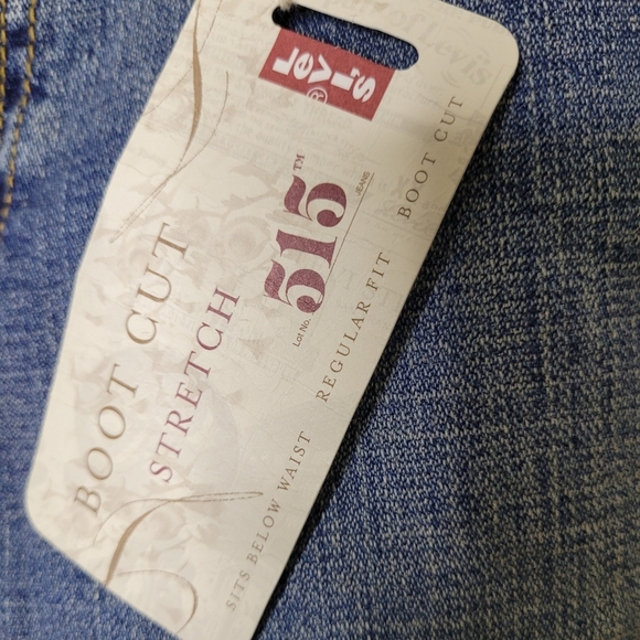 NWT Levi’s 515 Bootcut Jeans Women’s 12 Stretch Denim Medium Wash Classic - Picture 9 of 9